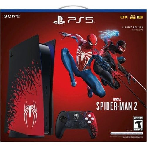 PlayStation 5 Console Marvel's Spider-Man 2 Limited Edition Bundle 825GB - Gadgo