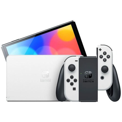 Nintendo Switch OLED Console 64GB White Boxed-Mint - Gadgo