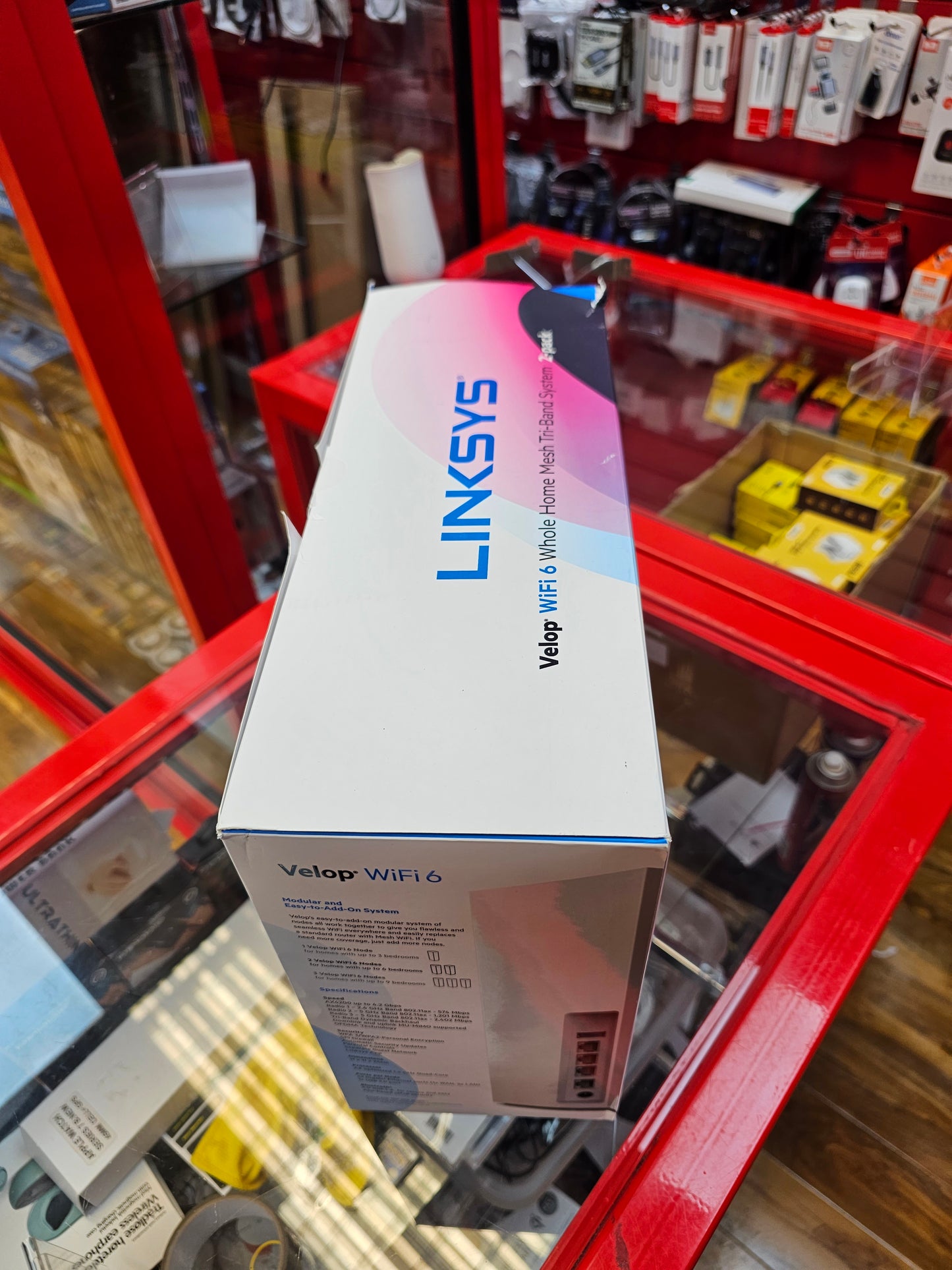 Linksys Velop WiFi 6 Whole Home Mesh Tri-Band System 2 Pack MX8400