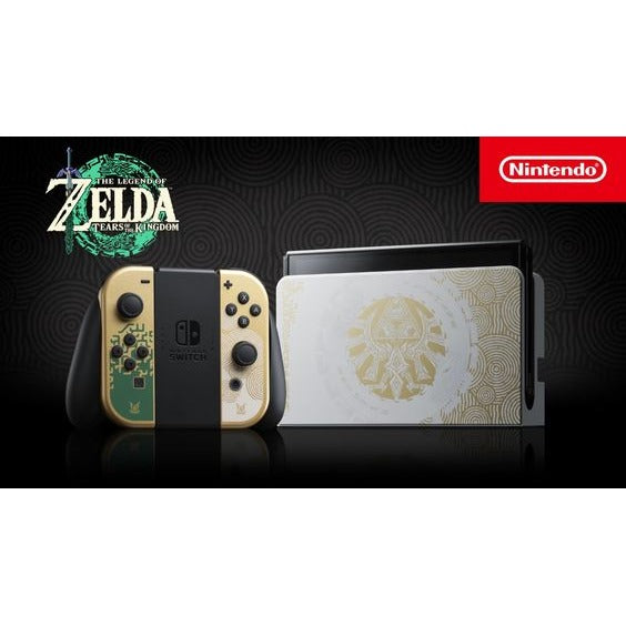 Nintendo Switch Oled Zelda Tears Of The Kingdom Edition Console - Gadgo