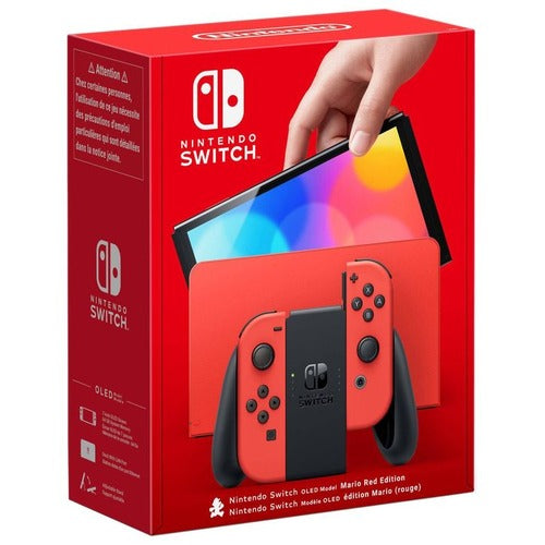 Nintendo Switch OLED Model Console – Mario Red Edition Brand New - Gadgo