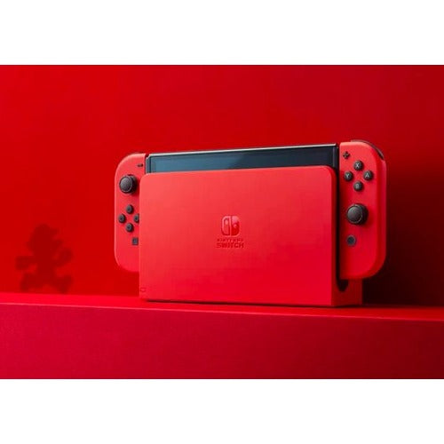 Nintendo Switch OLED Model Console – Mario Red Edition Brand New - Gadgo