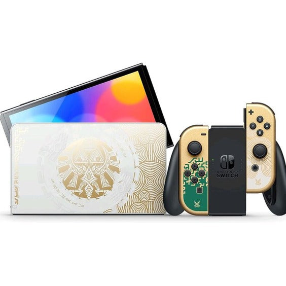 Nintendo Switch Oled Zelda Tears Of The Kingdom Edition Console - Gadgo