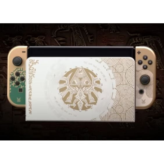 Nintendo Switch Oled Zelda Tears Of The Kingdom Edition Console - Gadgo