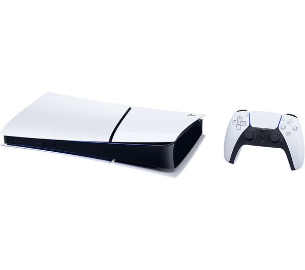 Playstation 5 Slim Digital Edition Console, 1TB, White - Gadgo